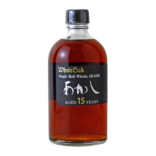 ホワイトオーク　あかし　シングルモルト15年：500ml